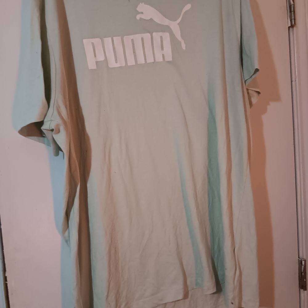 Puma Women's Mint Green Short Sleeve Tee